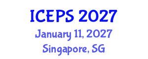 International Conference on Economics and Political Science (ICEPS) January 11, 2027 - Singapore, Singapore International Conference on Economics and Political Science (ICEPS) January 11, 2027 - Singapore, Singapore
