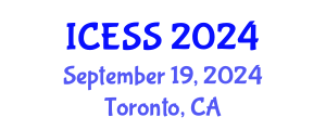 International Conference on Economics and Social Sciences (ICESS) September 19, 2024 - Toronto, Canada