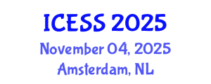 International Conference on Economics and Social Sciences (ICESS) November 04, 2025 - Amsterdam, Netherlands