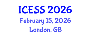 International Conference on Economics and Social Sciences (ICESS) February 15, 2026 - London, United Kingdom