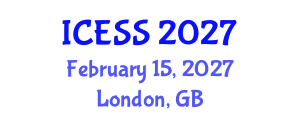 International Conference on Economics and Social Sciences (ICESS) February 15, 2027 - London, United Kingdom International Conference on Economics and Social Sciences (ICESS) February 15, 2027 - London, United Kingdom