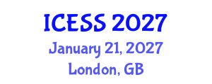International Conference on Economics and Social Sciences (ICESS) January 21, 2027 - London, United Kingdom International Conference on Economics and Social Sciences (ICESS) January 21, 2027 - London, United Kingdom