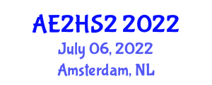 International Conference on Economics, Education, Humanities and Social Sciences (AE2HS2) July 06, 2022 - Amsterdam, Netherlands International Conference on Economics, Education, Humanities and Social Sciences (AE2HS2) July 06, 2022 - Amsterdam, Netherlands