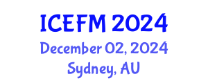 International Conference on Economics, Finance and Marketing (ICEFM) December 02, 2024 - Sydney, Australia