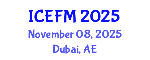 International Conference on Economics, Finance and Marketing (ICEFM) November 08, 2025 - Dubai, United Arab Emirates