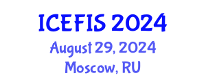 International Conference on Economics, Financial and Industrial Systems (ICEFIS) August 29, 2024 - Moscow, Russia