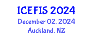 International Conference on Economics, Financial and Industrial Systems (ICEFIS) December 02, 2024 - Auckland, New Zealand