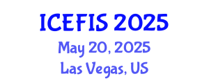 International Conference on Economics, Financial and Industrial Systems (ICEFIS) May 20, 2025 - Las Vegas, United States