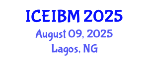 International Conference on Economics, Industrial and Business Management (ICEIBM) August 09, 2025 - Lagos, Nigeria