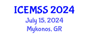 International Conference on Economics, Management and Social Study (ICEMSS) July 15, 2024 - Mykonos, Greece