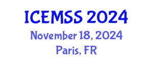 International Conference on Economics, Management and Social Study (ICEMSS) November 18, 2024 - Paris, France