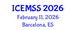 International Conference on Economics, Management and Social Study (ICEMSS) February 11, 2026 - Barcelona, Spain