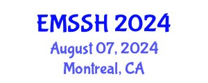 International Conference on Economics, Management, Social Sciences & Humanities (EMSSH) August 07, 2024 - Montreal, Canada