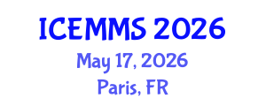 International Conference on Economics, Marketing and Management Sciences (ICEMMS) May 17, 2026 - Paris, France