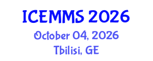 International Conference on Economics, Marketing and Management Sciences (ICEMMS) October 04, 2026 - Tbilisi, Georgia