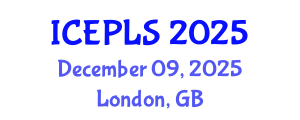 International Conference on Economics, Political and Legal Sciences (ICEPLS) December 09, 2025 - London, United Kingdom