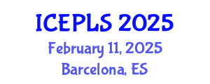 International Conference on Economics, Political and Legal Sciences (ICEPLS) February 11, 2025 - Barcelona, Spain