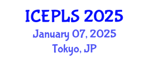 International Conference on Economics, Political and Legal Sciences (ICEPLS) January 07, 2025 - Tokyo, Japan