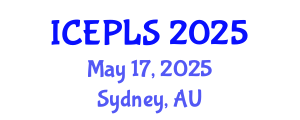 International Conference on Economics, Political and Legal Sciences (ICEPLS) May 17, 2025 - Sydney, Australia