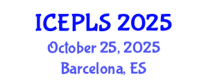 International Conference on Economics, Political and Legal Sciences (ICEPLS) October 25, 2025 - Barcelona, Spain