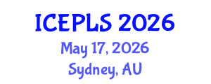 International Conference on Economics, Political and Legal Sciences (ICEPLS) May 17, 2026 - Sydney, Australia