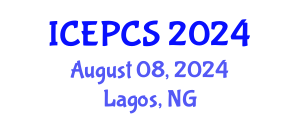 International Conference on Economics, Politics and Civil Society (ICEPCS) August 08, 2024 - Lagos, Nigeria