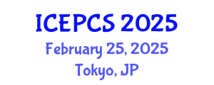 International Conference on Economics, Politics and Civil Society (ICEPCS) February 25, 2025 - Tokyo, Japan