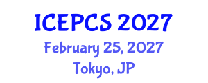 International Conference on Economics, Politics and Civil Society (ICEPCS) February 25, 2027 - Tokyo, Japan International Conference on Economics, Politics and Civil Society (ICEPCS) February 25, 2027 - Tokyo, Japan
