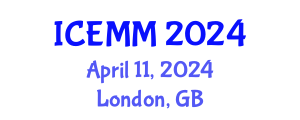 International Conference on Economy, Management and Marketing (ICEMM) April 11, 2024 - London, United Kingdom