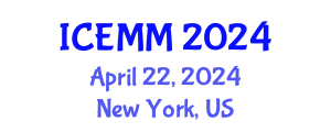 International Conference on Economy, Management and Marketing (ICEMM) April 22, 2024 - New York, United States