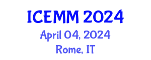 International Conference on Economy, Management and Marketing (ICEMM) April 04, 2024 - Rome, Italy