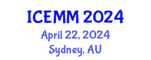 International Conference on Economy, Management and Marketing (ICEMM) April 22, 2024 - Sydney, Australia