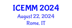 International Conference on Economy, Management and Marketing (ICEMM) August 22, 2024 - Rome, Italy