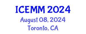 International Conference on Economy, Management and Marketing (ICEMM) August 08, 2024 - Toronto, Canada