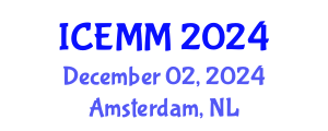 International Conference on Economy, Management and Marketing (ICEMM) December 02, 2024 - Amsterdam, Netherlands
