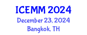 International Conference on Economy, Management and Marketing (ICEMM) December 23, 2024 - Bangkok, Thailand