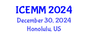 International Conference on Economy, Management and Marketing (ICEMM) December 30, 2024 - Honolulu, United States