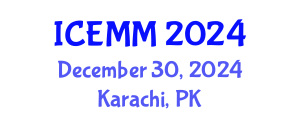 International Conference on Economy, Management and Marketing (ICEMM) December 30, 2024 - Karachi, Pakistan
