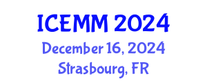 International Conference on Economy, Management and Marketing (ICEMM) December 16, 2024 - Strasbourg, France