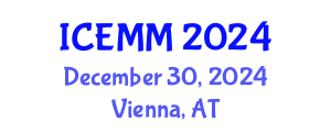 International Conference on Economy, Management and Marketing (ICEMM) December 30, 2024 - Vienna, Austria