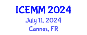 International Conference on Economy, Management and Marketing (ICEMM) July 11, 2024 - Cannes, France
