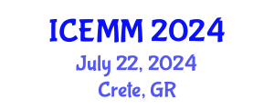 International Conference on Economy, Management and Marketing (ICEMM) July 22, 2024 - Crete, Greece