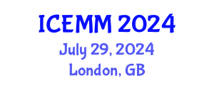 International Conference on Economy, Management and Marketing (ICEMM) July 29, 2024 - London, United Kingdom