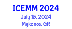 International Conference on Economy, Management and Marketing (ICEMM) July 15, 2024 - Mykonos, Greece