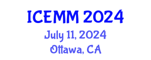 International Conference on Economy, Management and Marketing (ICEMM) July 11, 2024 - Ottawa, Canada