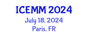 International Conference on Economy, Management and Marketing (ICEMM) July 18, 2024 - Paris, France