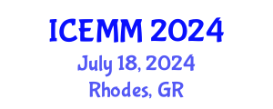International Conference on Economy, Management and Marketing (ICEMM) July 18, 2024 - Rhodes, Greece