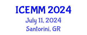 International Conference on Economy, Management and Marketing (ICEMM) July 11, 2024 - Santorini, Greece
