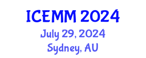 International Conference on Economy, Management and Marketing (ICEMM) July 29, 2024 - Sydney, Australia