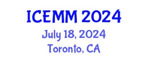 International Conference on Economy, Management and Marketing (ICEMM) July 18, 2024 - Toronto, Canada